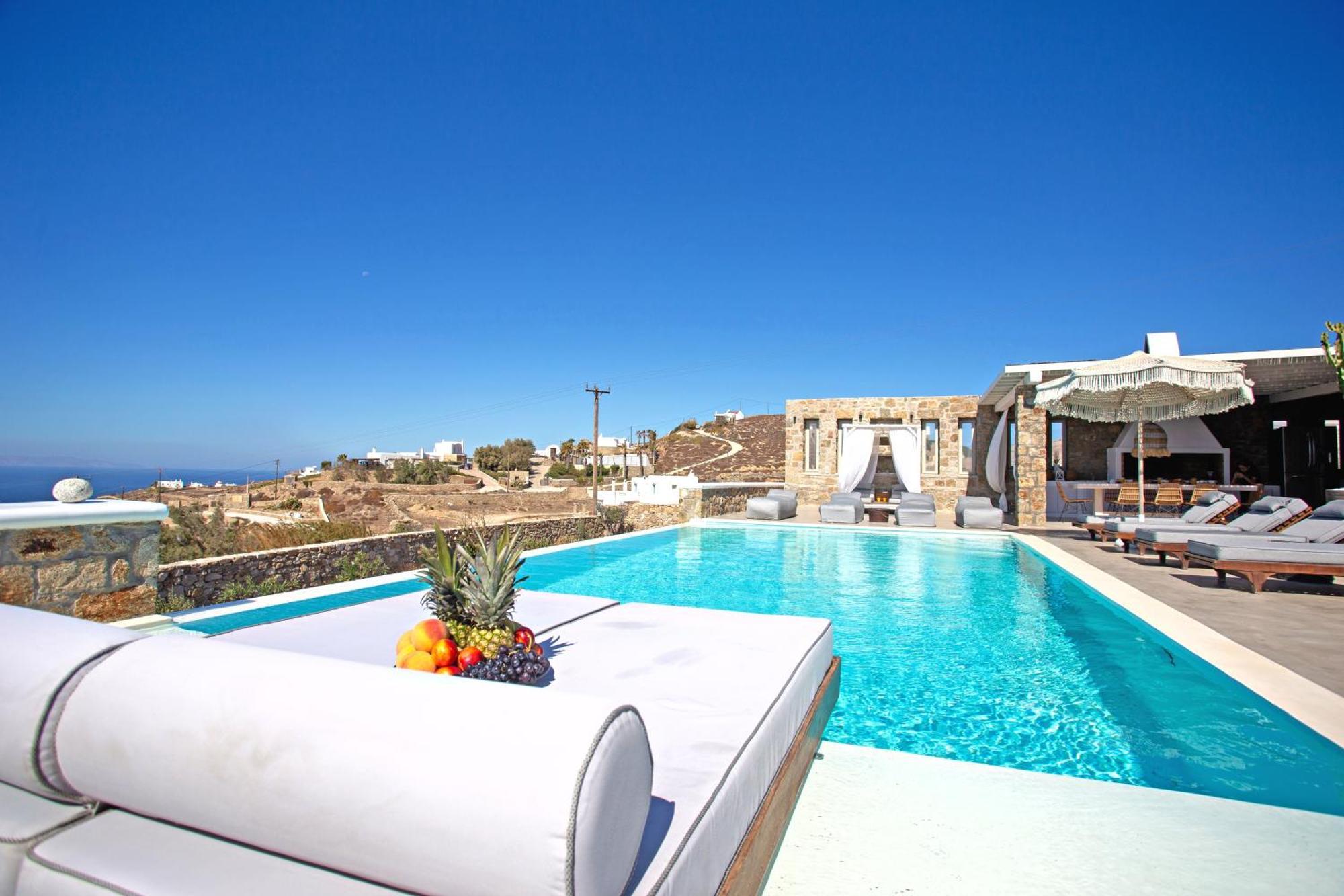 Villa Panamera Mykonos, Private Heaven, Supreme View! Fanari  Buitenkant foto