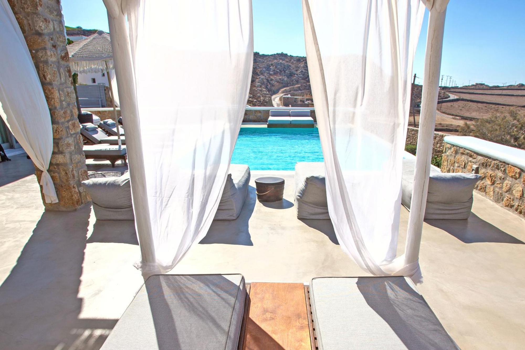 Villa Panamera Mykonos, Private Heaven, Supreme View! Fanari  Buitenkant foto