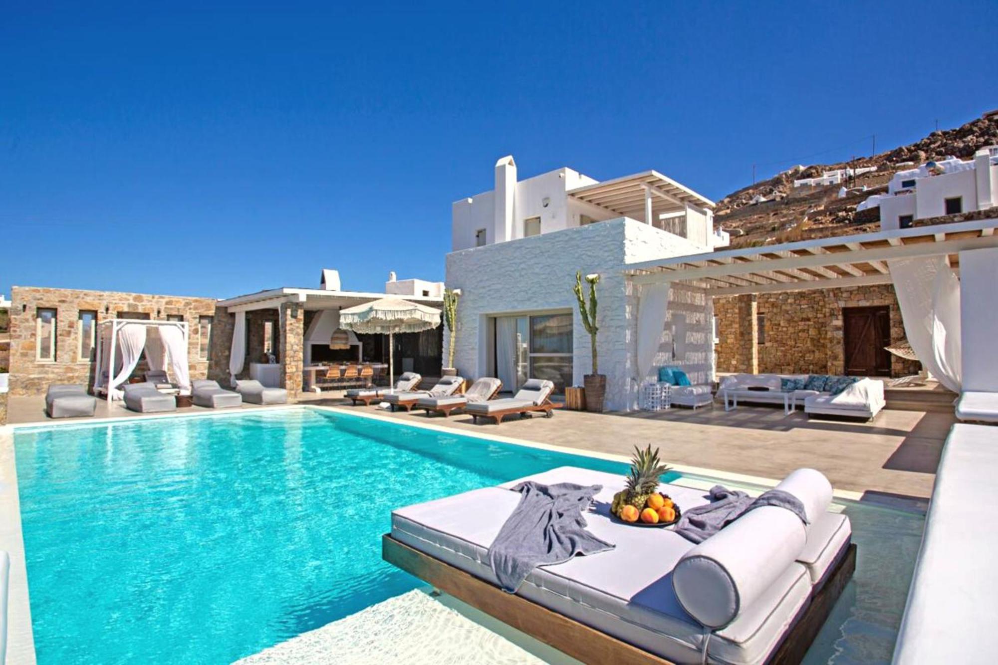 Villa Panamera Mykonos, Private Heaven, Supreme View! Fanari  Buitenkant foto
