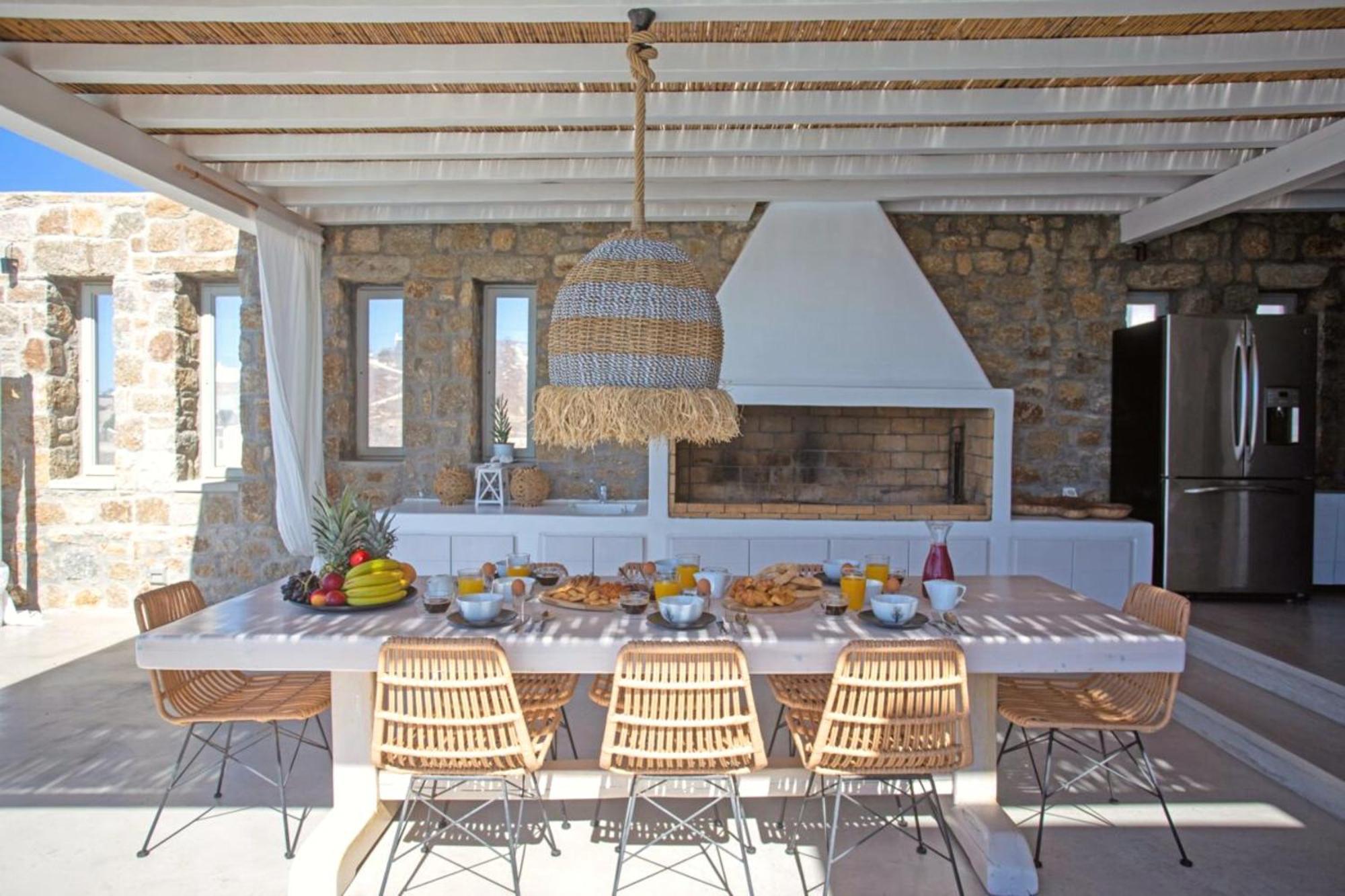 Villa Panamera Mykonos, Private Heaven, Supreme View! Fanari  Buitenkant foto