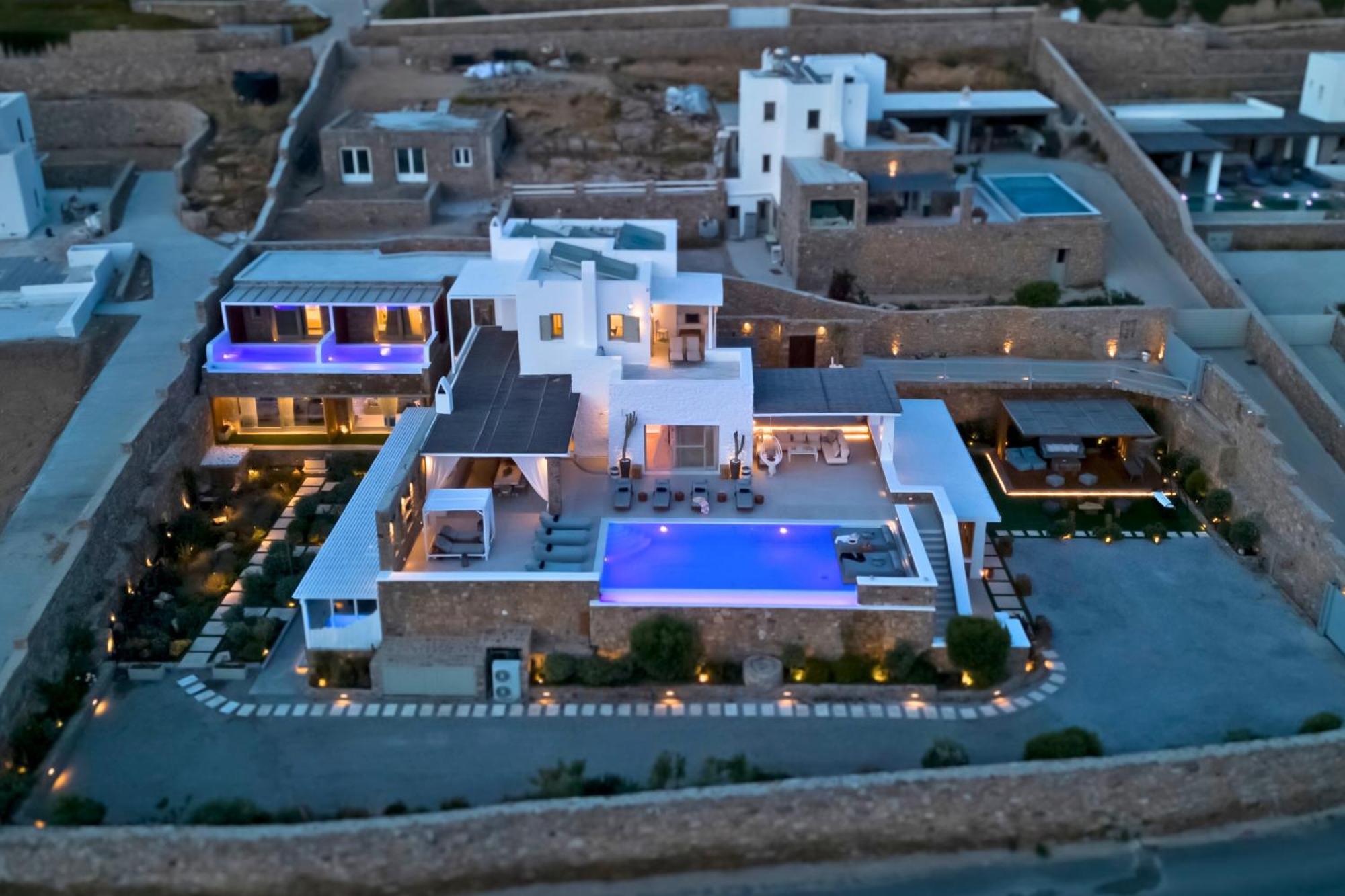 Villa Panamera Mykonos, Private Heaven, Supreme View! Fanari  Buitenkant foto