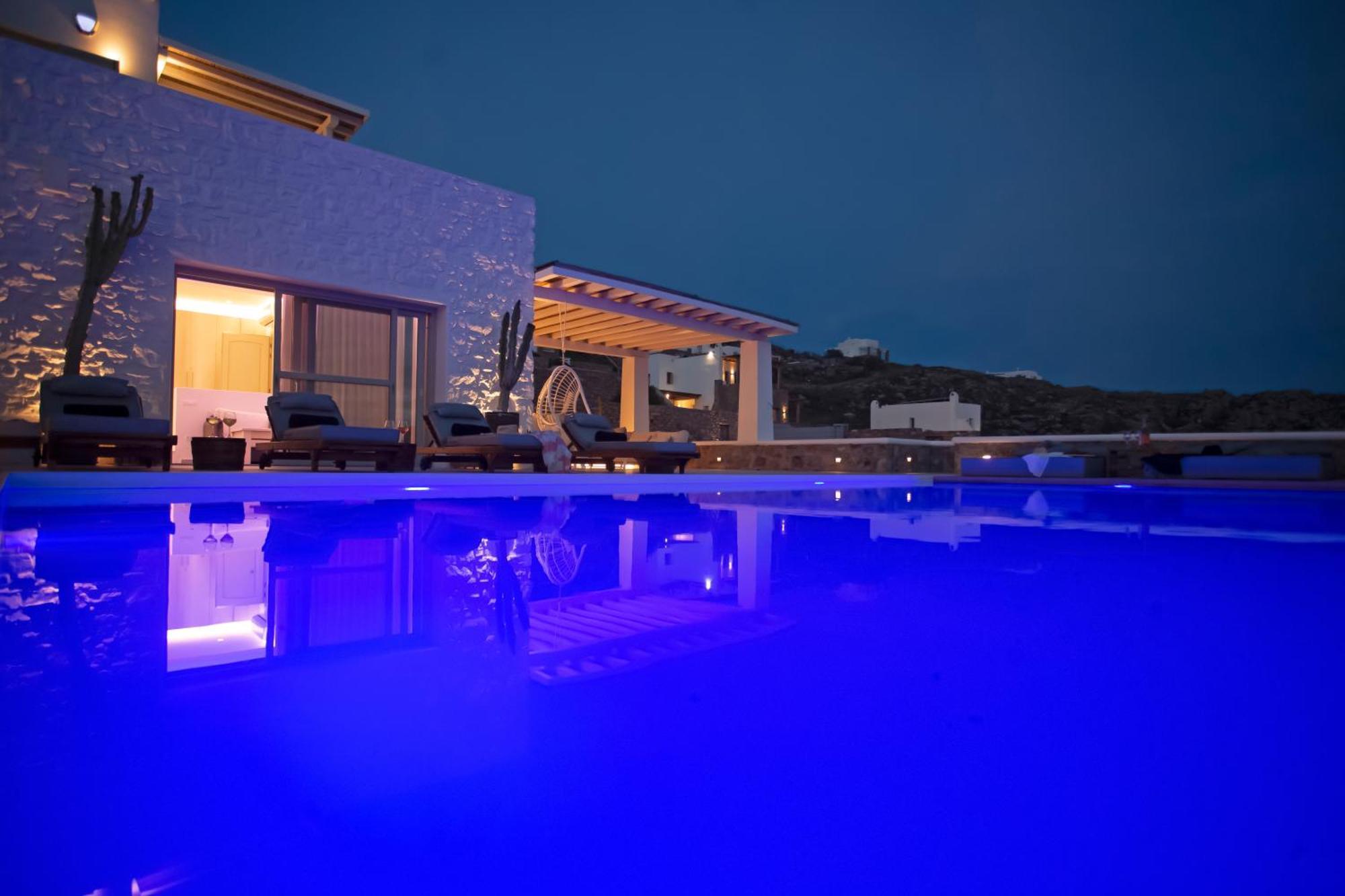 Villa Panamera Mykonos, Private Heaven, Supreme View! Fanari  Buitenkant foto