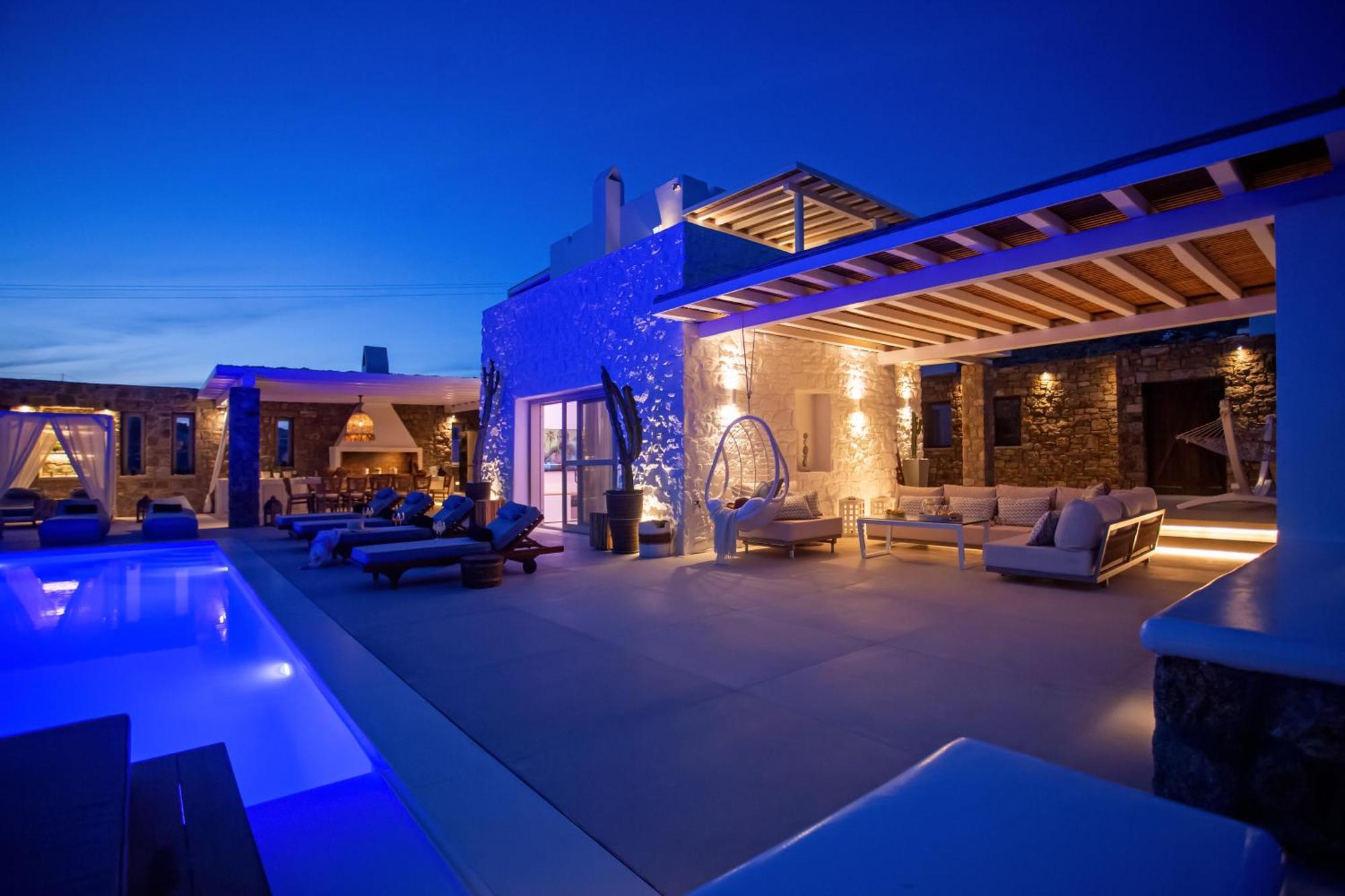 Villa Panamera Mykonos, Private Heaven, Supreme View! Fanari  Buitenkant foto