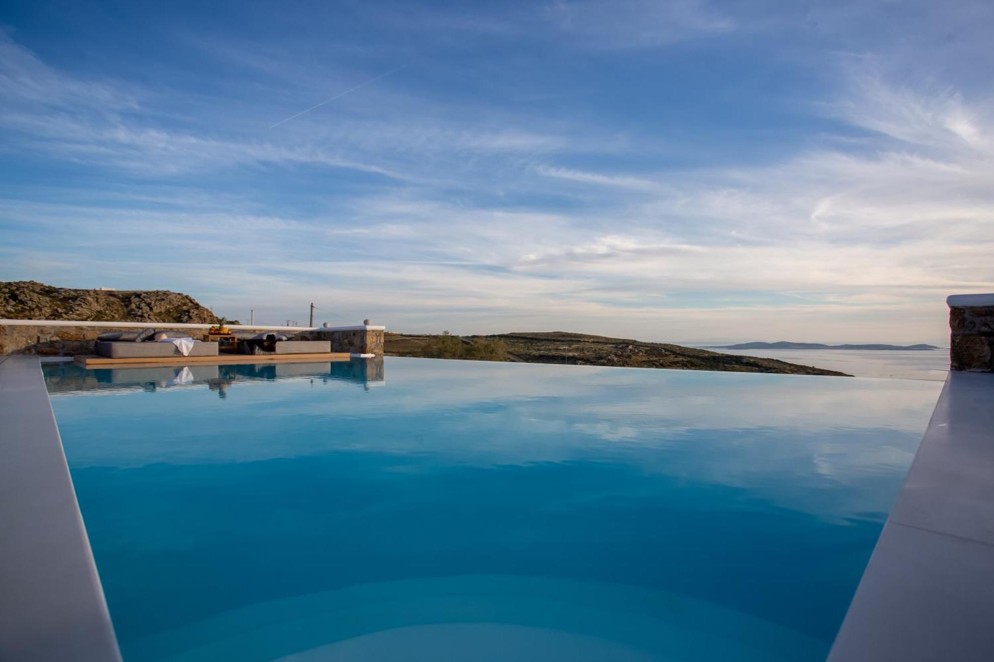 Villa Panamera Mykonos, Private Heaven, Supreme View! Fanari  Buitenkant foto