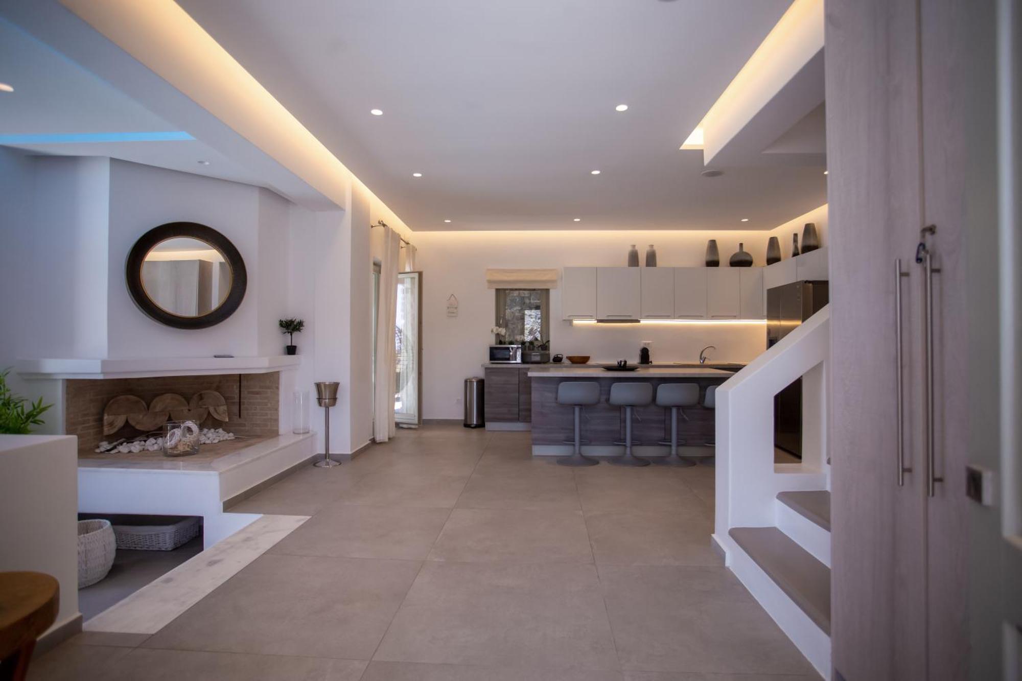 Villa Panamera Mykonos, Private Heaven, Supreme View! Fanari  Buitenkant foto